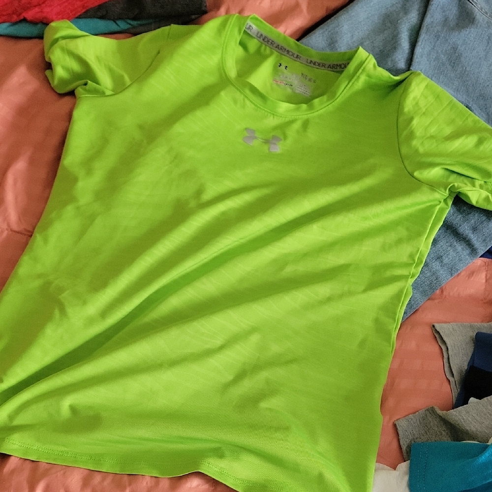 Under Armour Neon Green T-Shirt